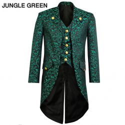 Jungle Green Halloween  Coat